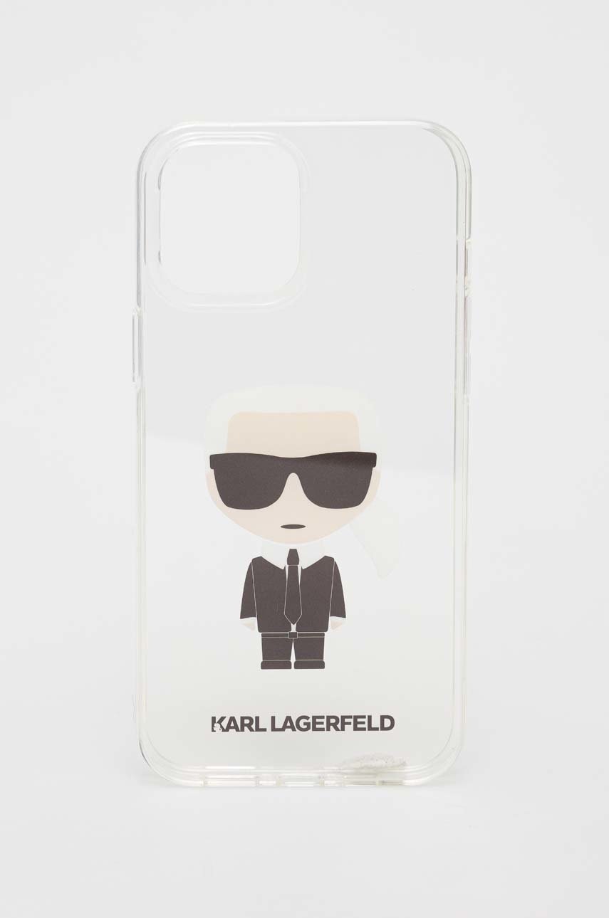 

Кейс за телефон Karl Lagerfeld iPhone 12 Pro Max 6,7" в прозрачен цвят