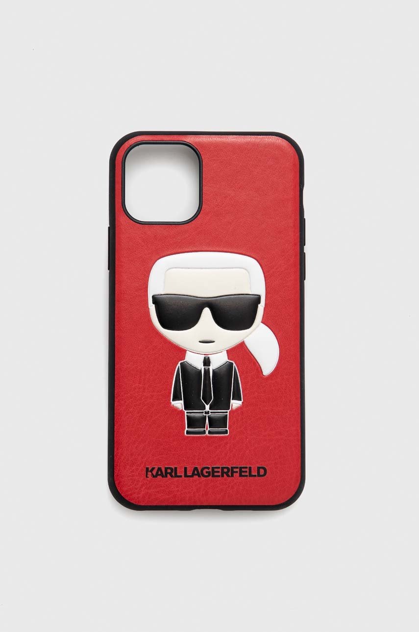 

Кейс за телефон Karl Lagerfeld iPhone 11 Pro 5,8" в червено, Червен