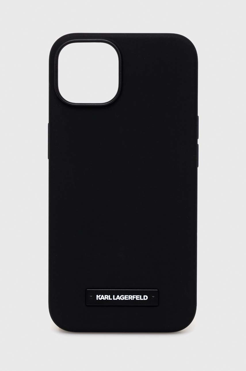 

Кейс за телефон Karl Lagerfeld iPhone 14 6,1" в черно, Черен