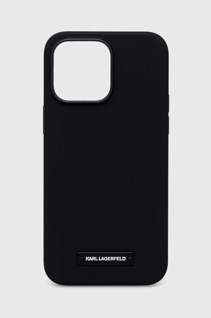 

Кейс за телефон Karl Lagerfeld iPhone 14 Pro Max 6,7" в черно, Черен