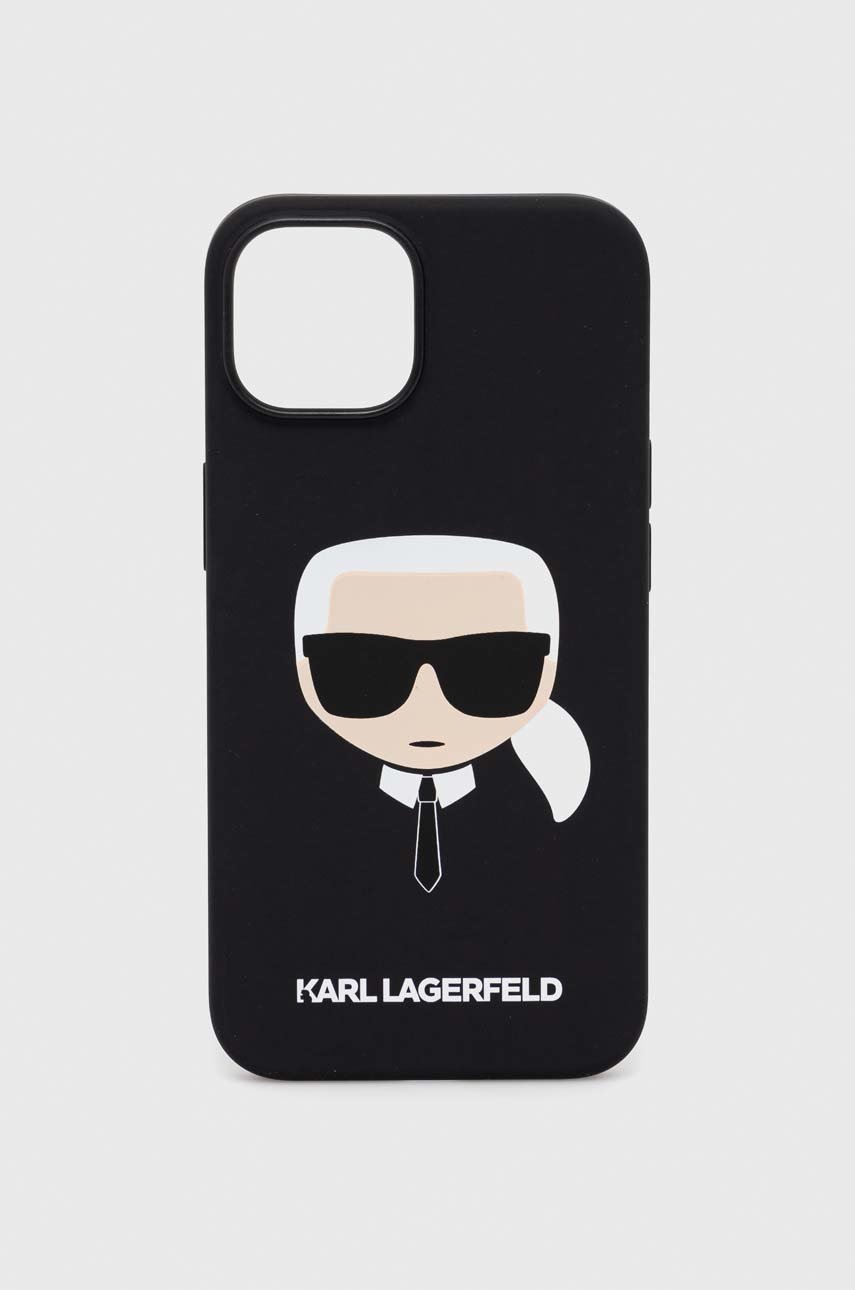 

Кейс за телефон Karl Lagerfeld iPhone 14 6,1" в черно, Черен