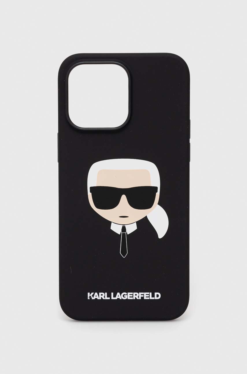 

Кейс за телефон Karl Lagerfeld iPhone 14 Pro Max 6,7" в черно, Черен