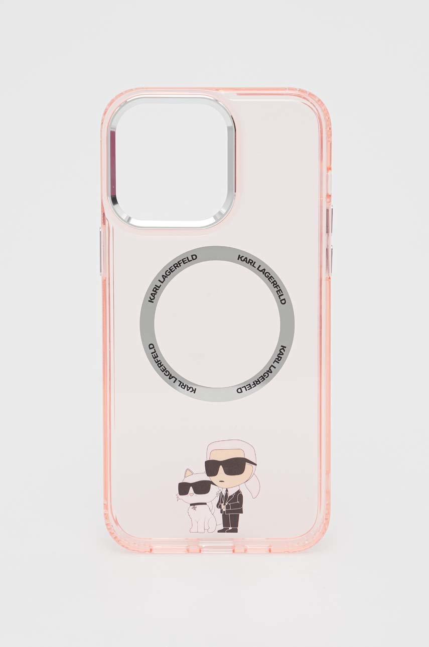 

Кейс за телефон Karl Lagerfeld iPhone 14 Pro Max 6,7" в червено, Червен