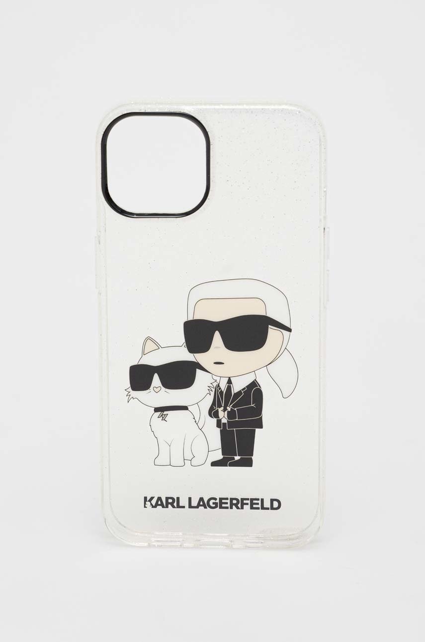 

Кейс за телефон Karl Lagerfeld iPhone 14 6,1" в прозрачен цвят