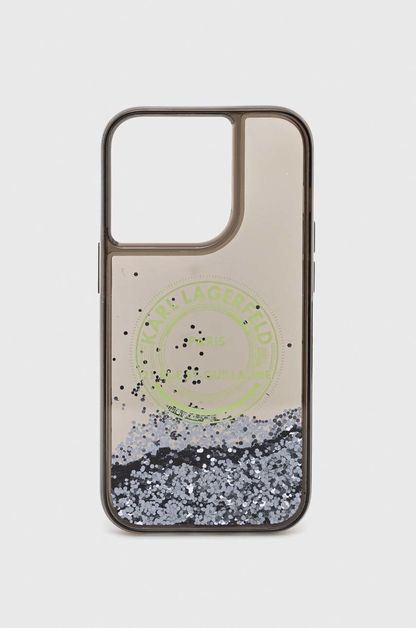 

Чехол на телефон Karl Lagerfeld iPhone 14 Pro 6,1" цвет чёрный