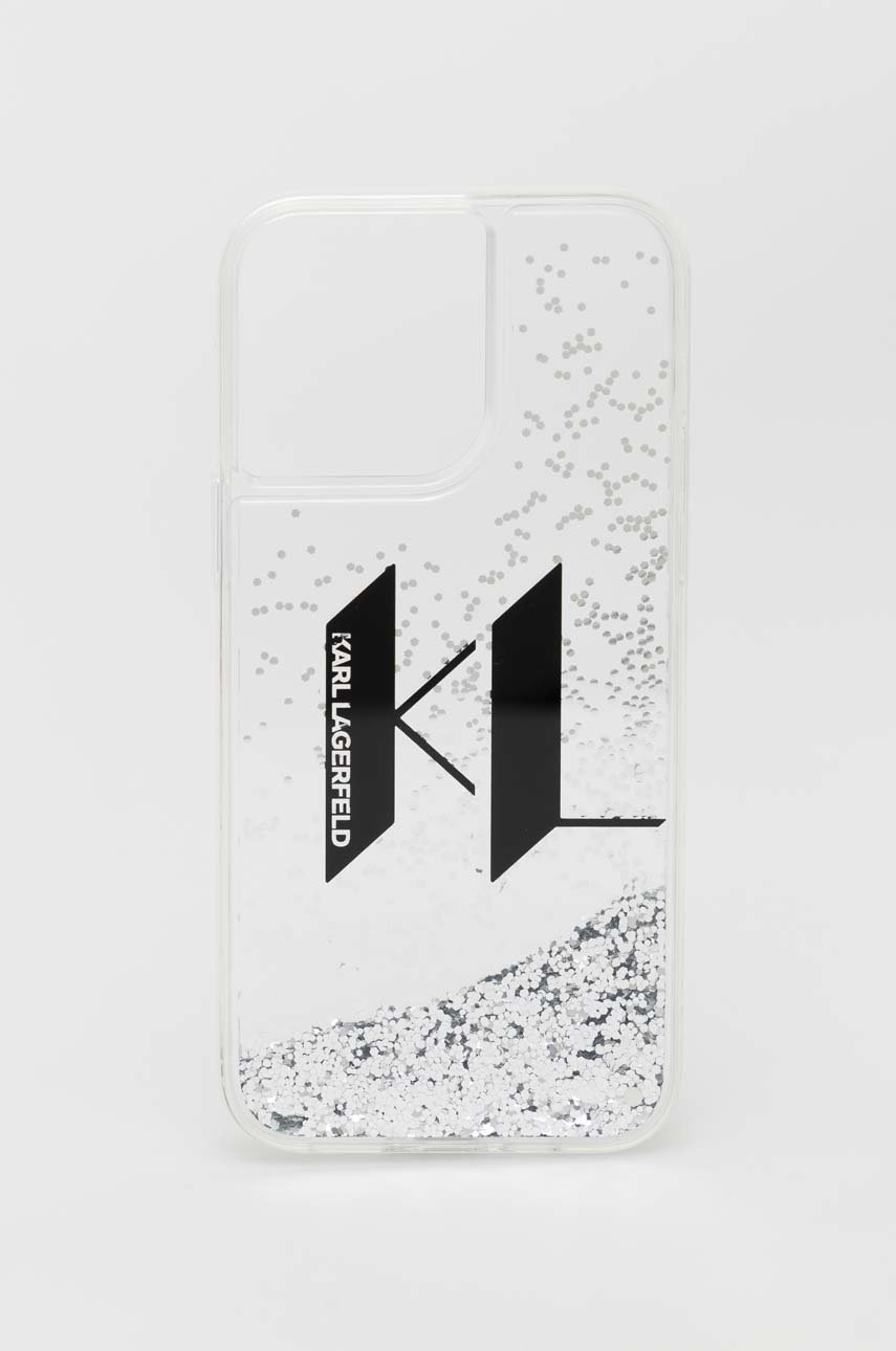 

Кейс за телефон Karl Lagerfeld iPhone 14 Pro Max 6,7" в сребристо, Сребърен