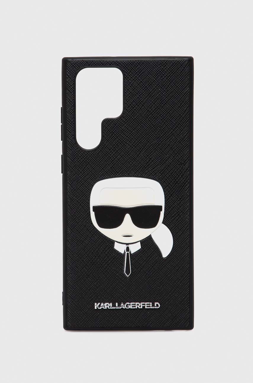 

Кейс за телефон Karl Lagerfeld Galaxy S22 Ultra в черно, Черен