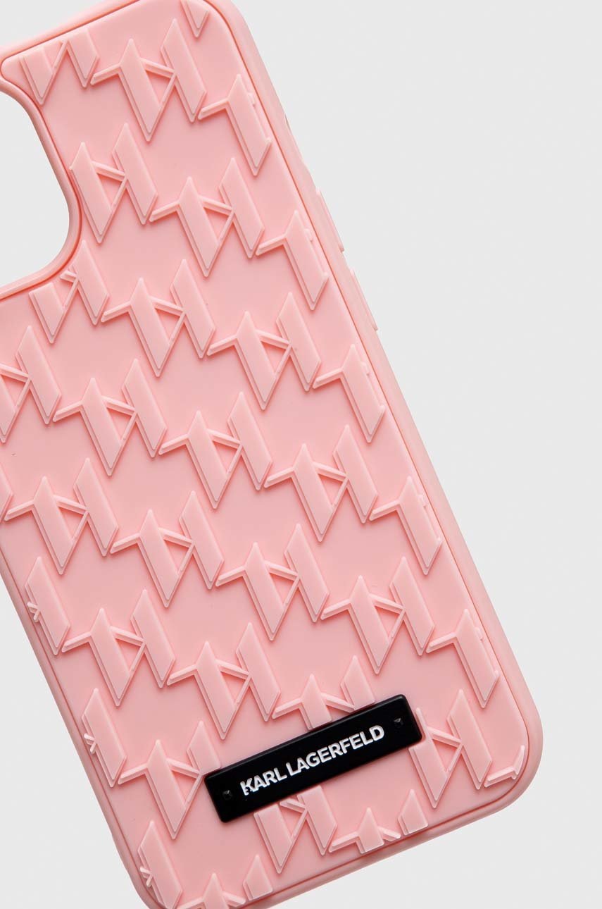 

Чохол на телефон Karl Lagerfeld iPhone 14 6,1" колір рожевий