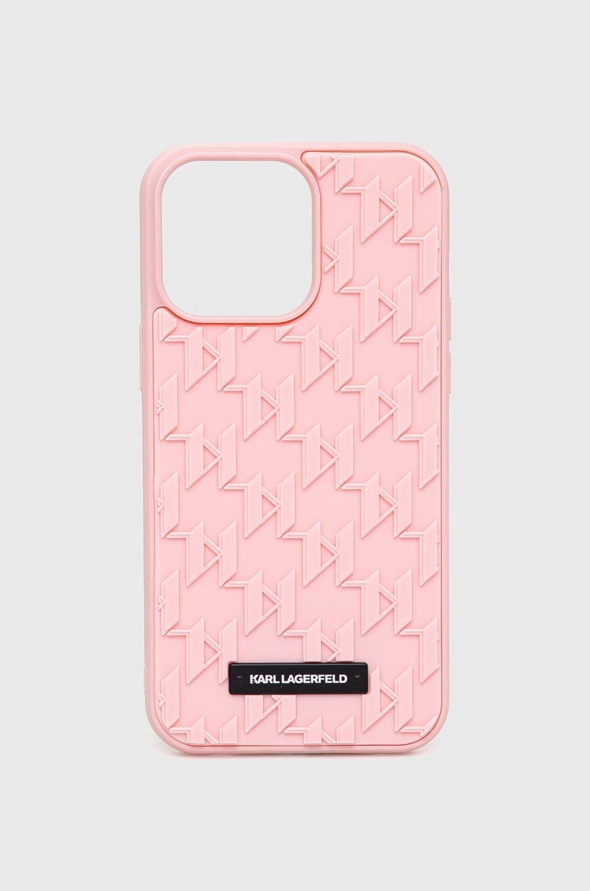 

Чохол на телефон Karl Lagerfeld iPhone 14 Pro Max 6,7" колір рожевий