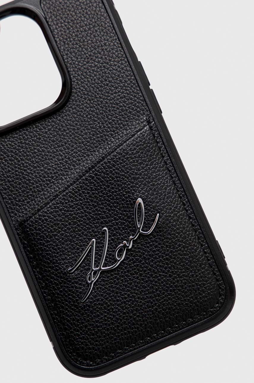 

Чехол на телефон Karl Lagerfeld iPhone 14 Pro 6,1" цвет чёрный