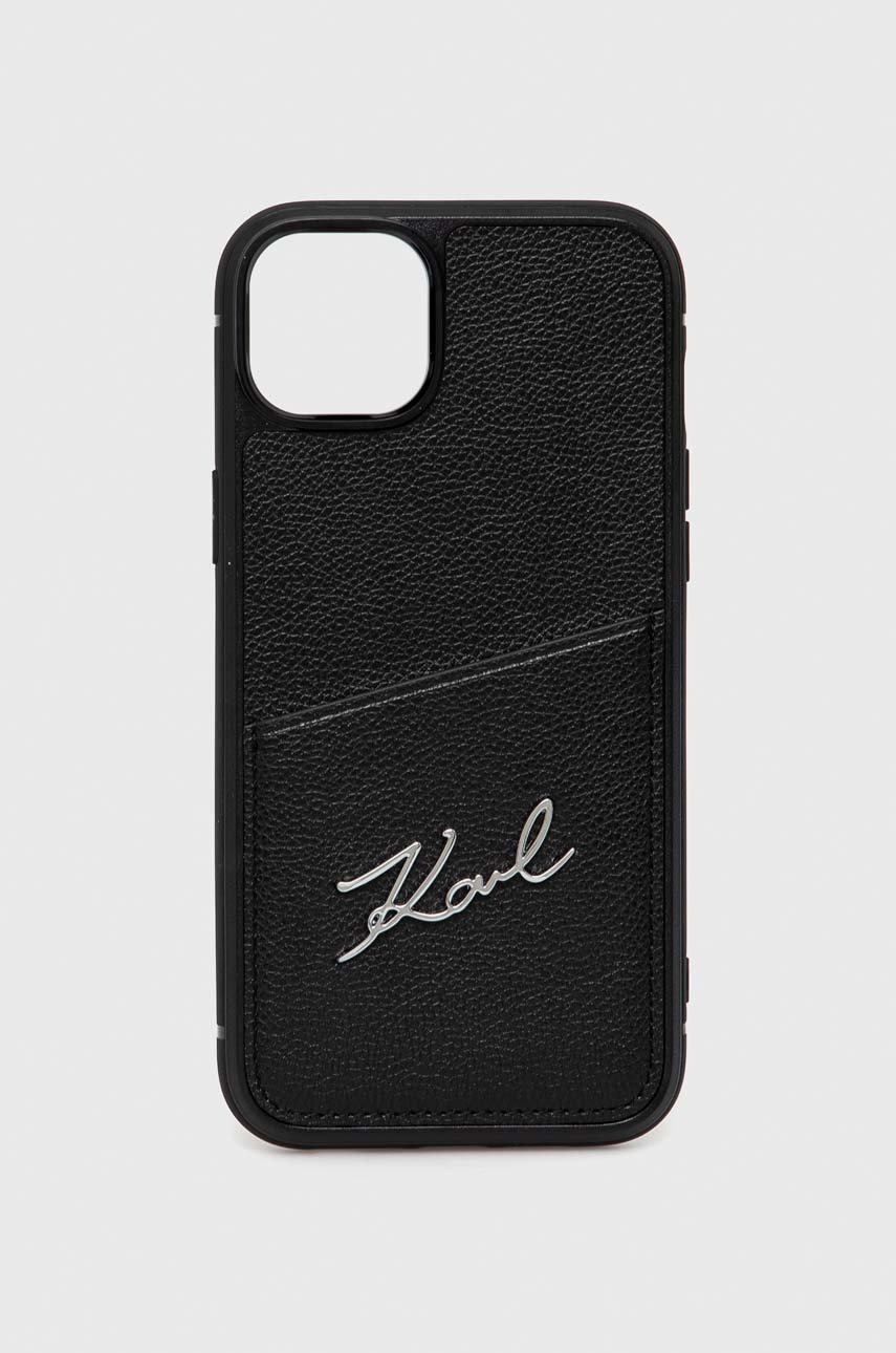 

Кейс за телефон Karl Lagerfeld iPhone 14 Plus 6,7" в черно, Черен