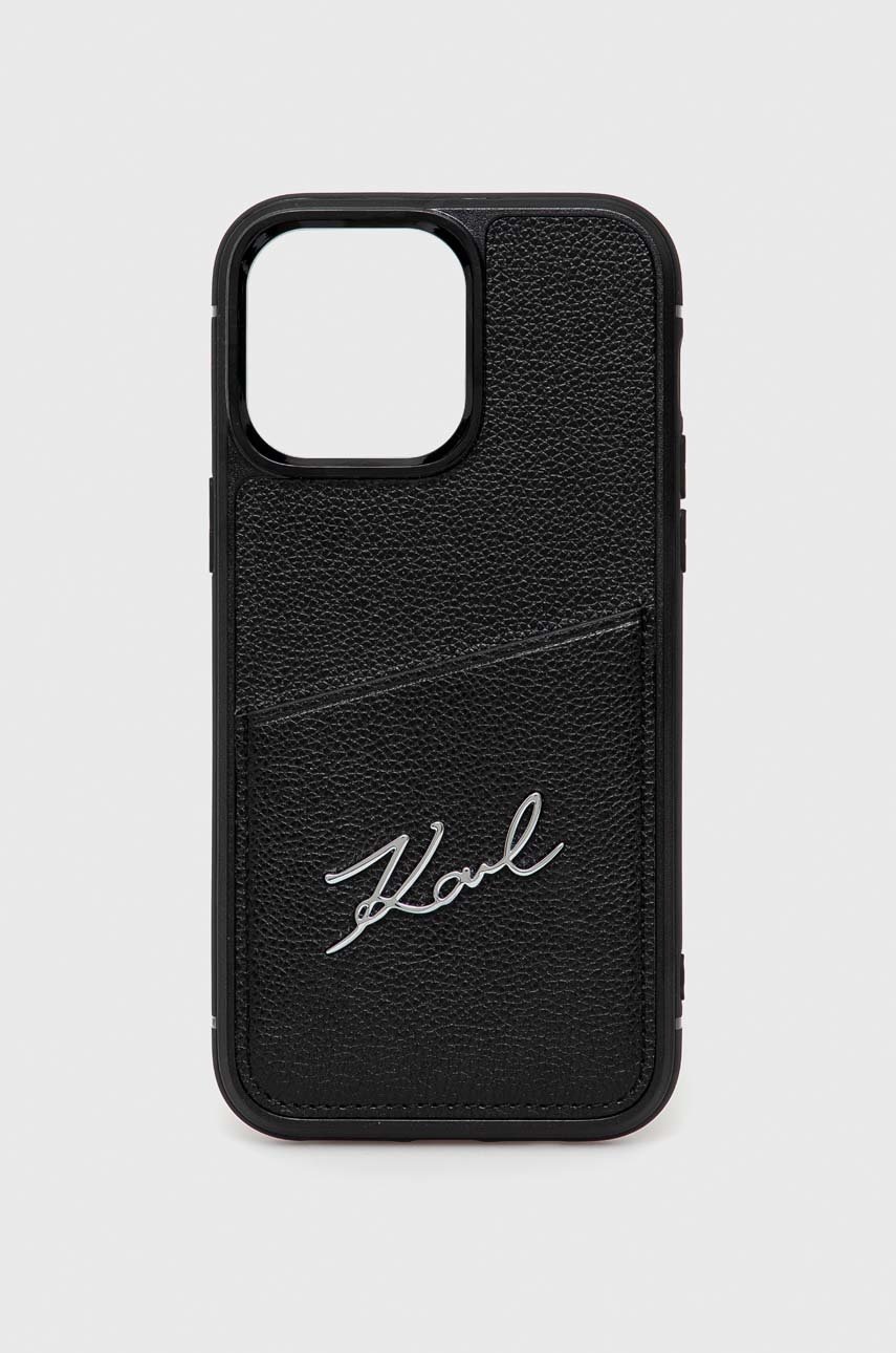 

Кейс за телефон Karl Lagerfeld iPhone 14 Pro Max 6,7" в черно, Черен