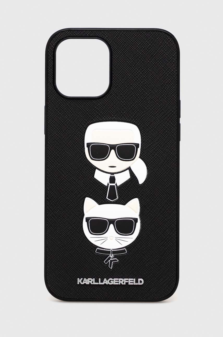 

Кейс за телефон Karl Lagerfeld iPhone 12 Pro Max 6,7" в черно, Черен