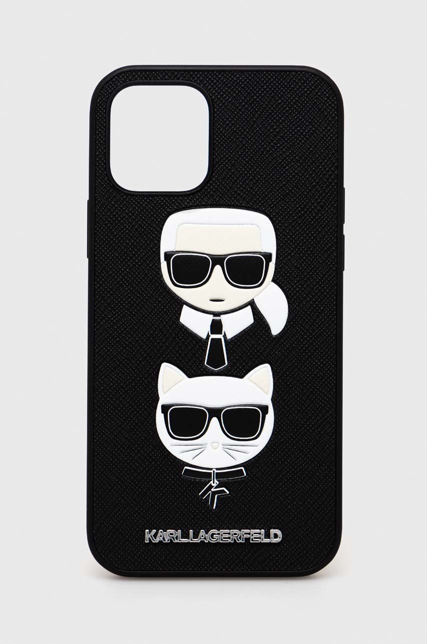 

Чохол на телефон Karl Lagerfeld iPhone 12/12 Pro 6,1" колір чорний