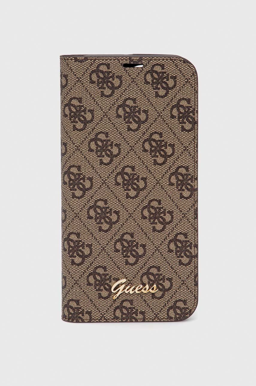 

Кейс за телефон Guess iPhone 14 Pro Max 6,7'' в кафяво, Кафяв