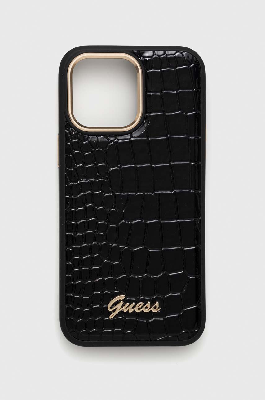 

Кейс за телефон Guess iPhone 14 Pro Max 6,7'' в черно, Черен