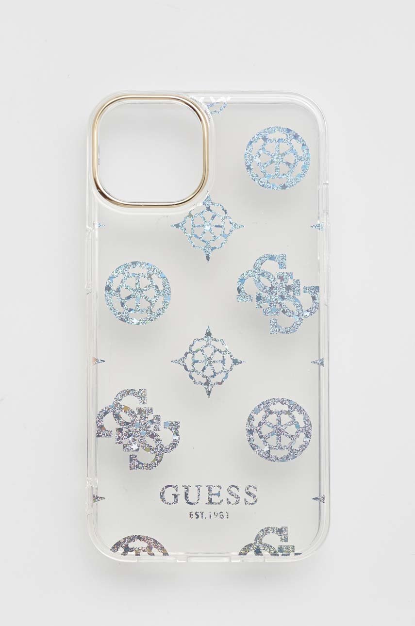 

Кейс за телефон Guess iPhone 14 6,1'' в прозрачен цвят
