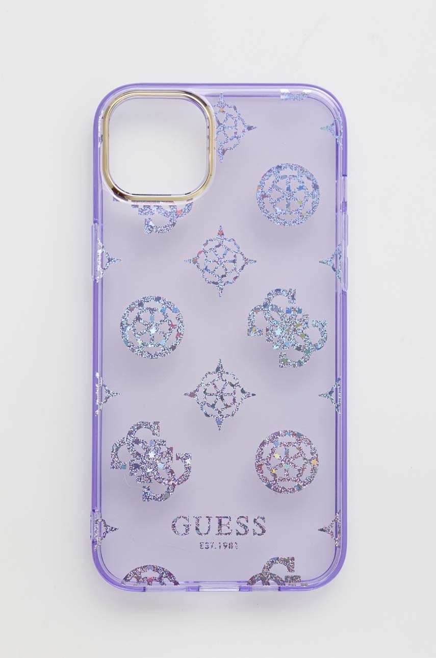 

Кейс за телефон Guess iPhone 14 Plus 6,7'' в лилаво, Виолетов