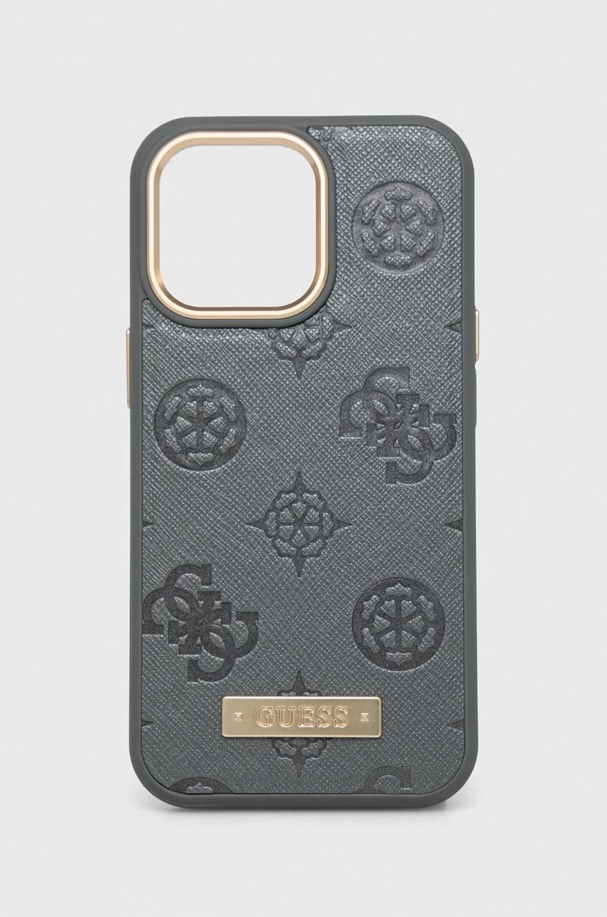 

Кейс за телефон Guess iPhone 13 Pro/13 6,1" в сиво, Сив