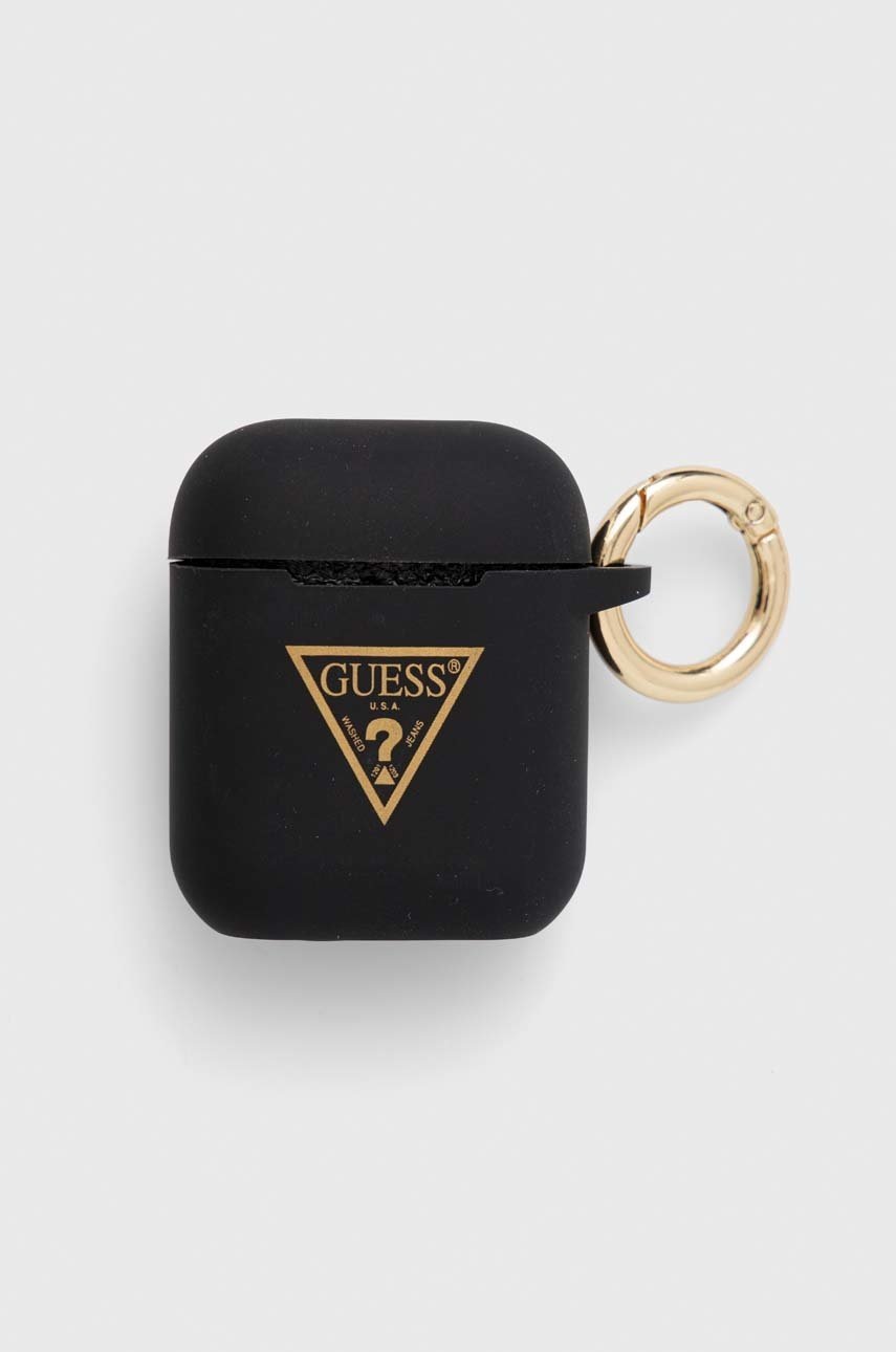

Калъф за airpods Guess в черно, Черен