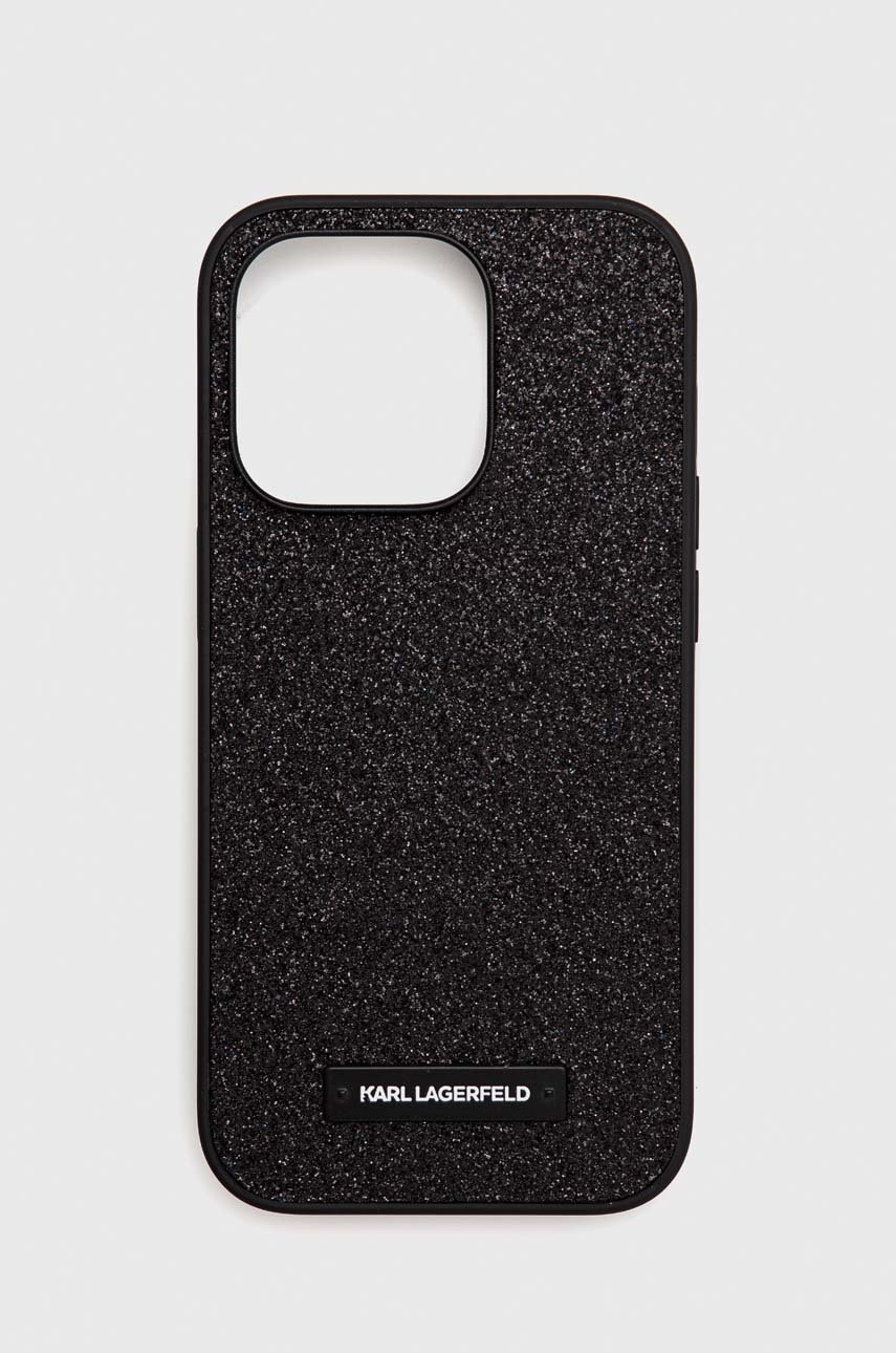 

Чохол на телефон Karl Lagerfeld iPhone 14 Pro 6,1'' колір чорний
