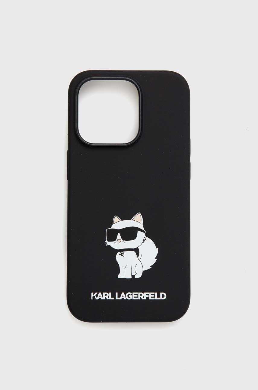 

Кейс за телефон Karl Lagerfeld iPhone 14 Pro 6,1'' в черно, Черен