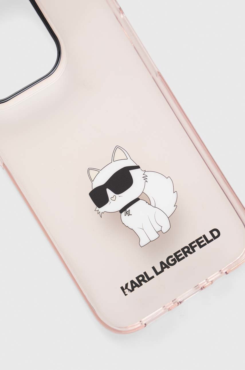 

Чохол на телефон Karl Lagerfeld iPhone 14 Pro 6,1'' колір рожевий
