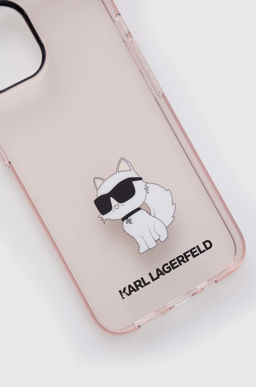 

Чехол на телефон Karl Lagerfeld iPhone 14 6,1'' цвет розовый