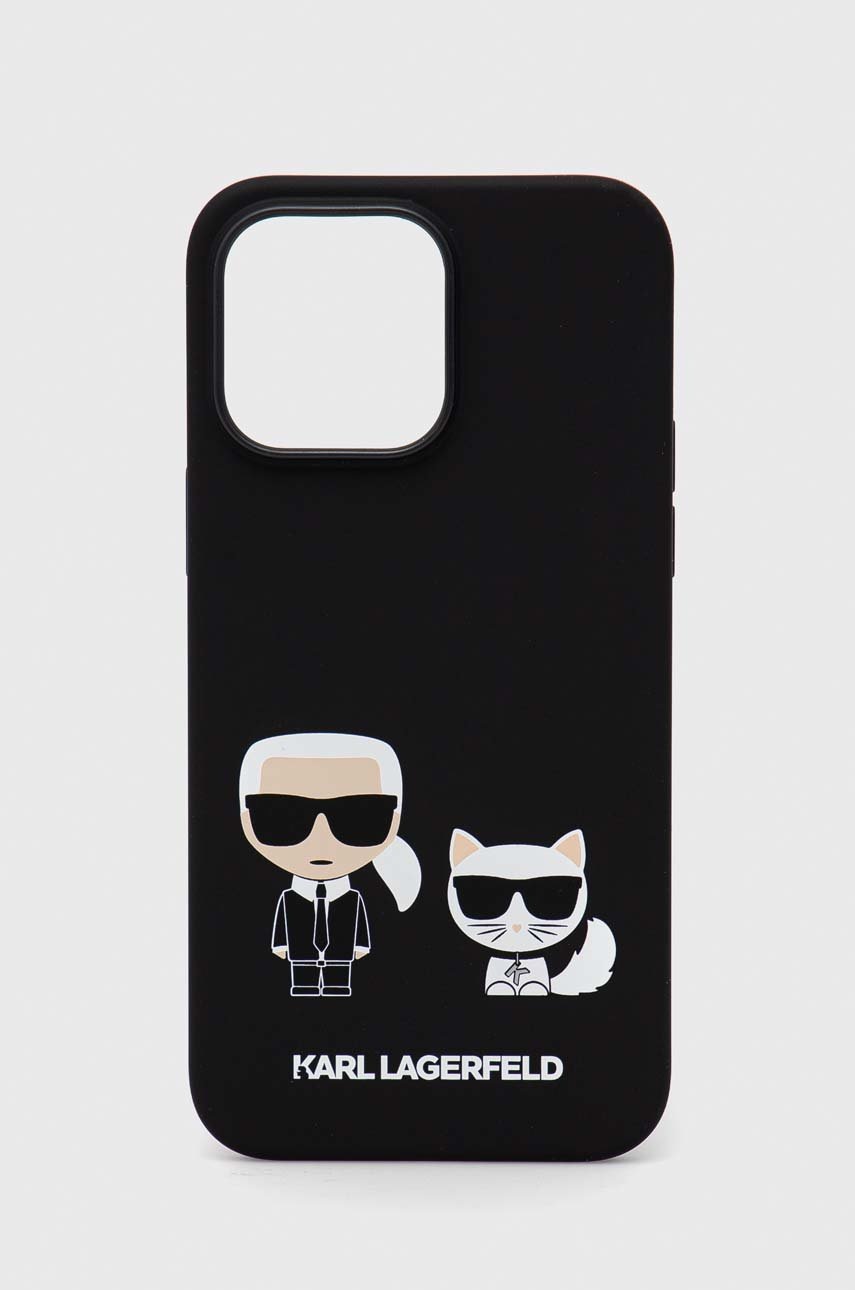 

Чехол на телефон Karl Lagerfeld iPhone 14 Pro Max 6,7" цвет чёрный