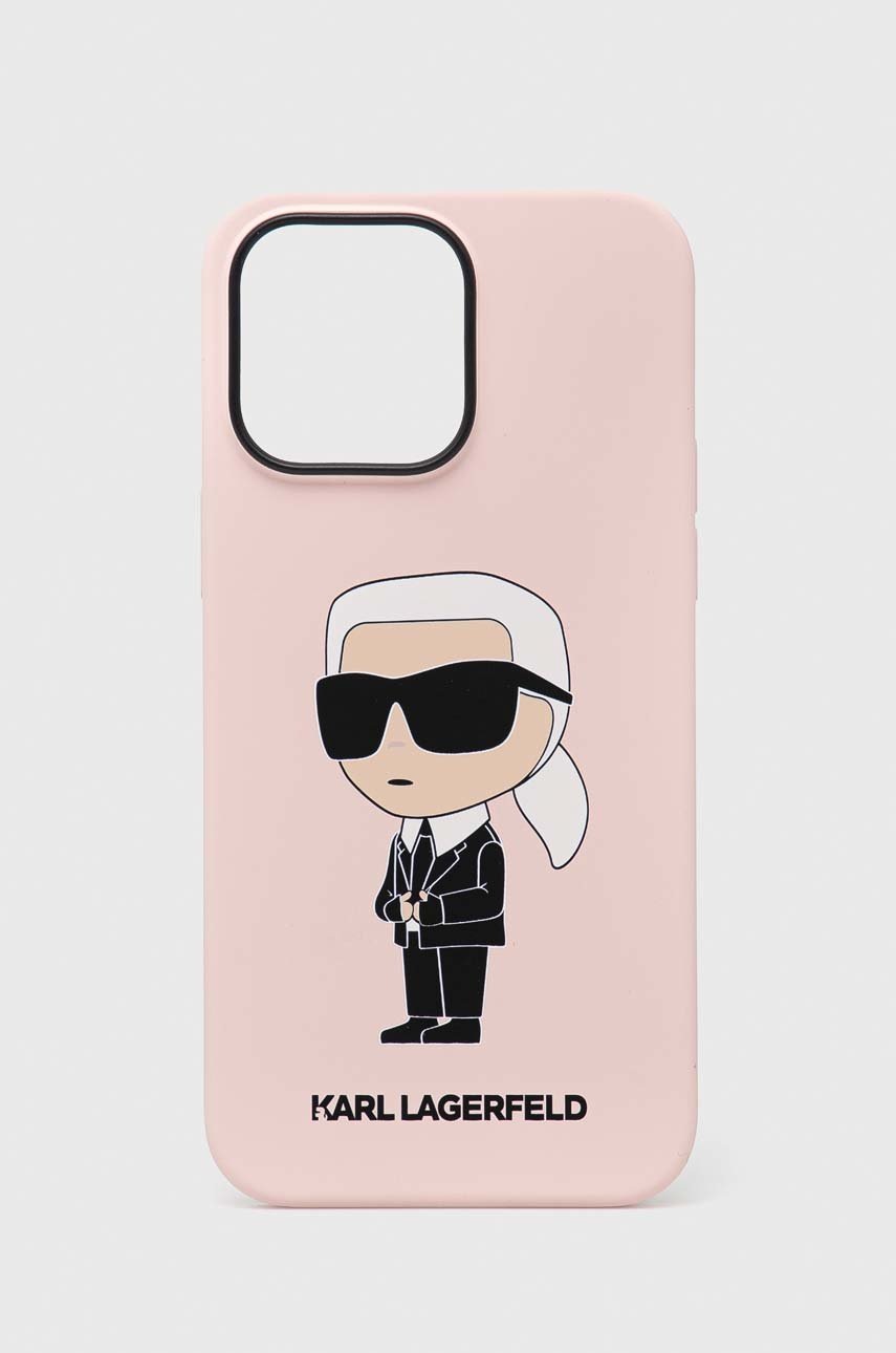 

Чехол на телефон Karl Lagerfeld iPhone 14 Pro Max 6,7'' цвет розовый