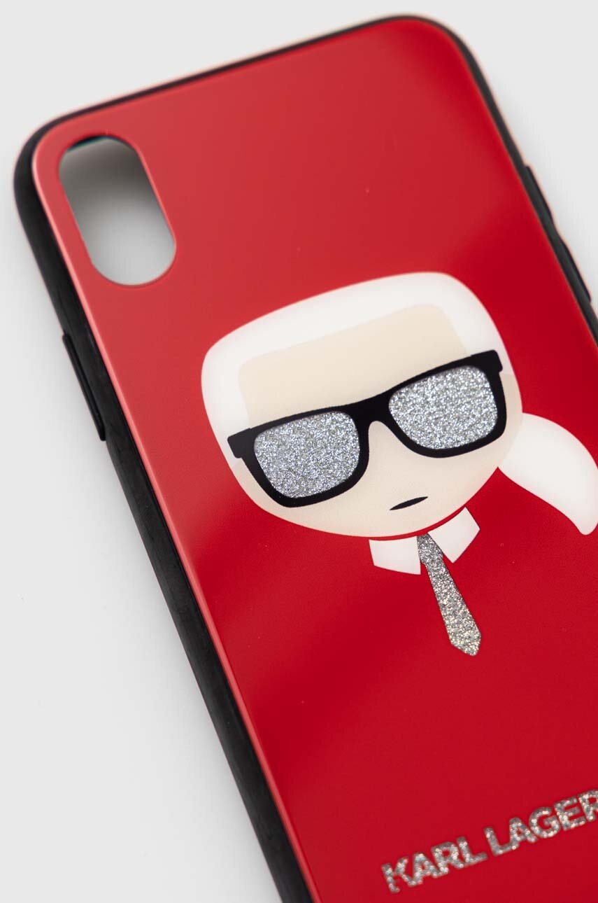 

Чехол на телефон Karl Lagerfeld iPhone X/Xs цвет красный