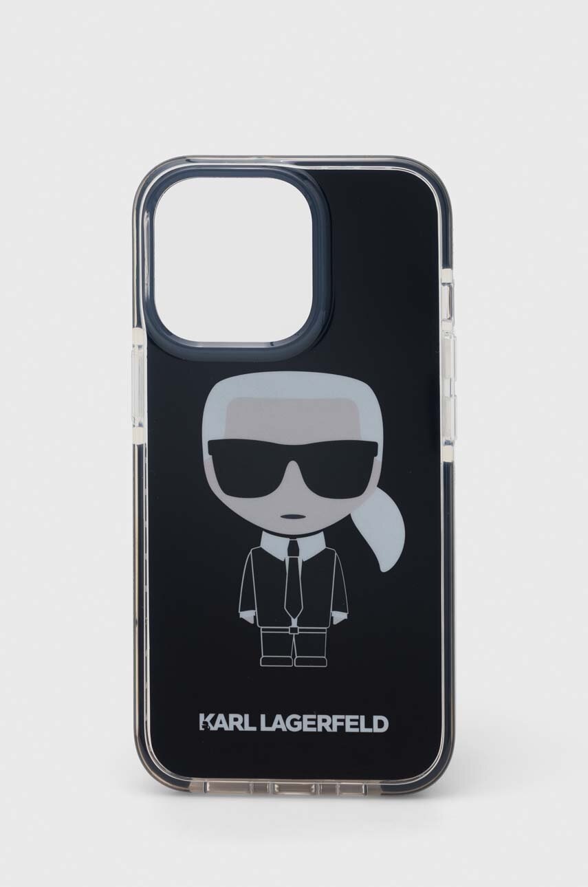 

Чехол на телефон Karl Lagerfeld iPhone 13 Pro / 13 6,1" цвет чёрный