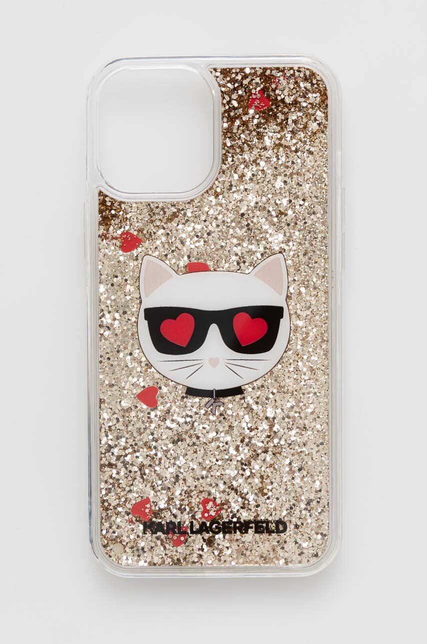 

Чехол на телефон Karl Lagerfeld iPhone 12 Pro Max 6,7'' цвет золотой