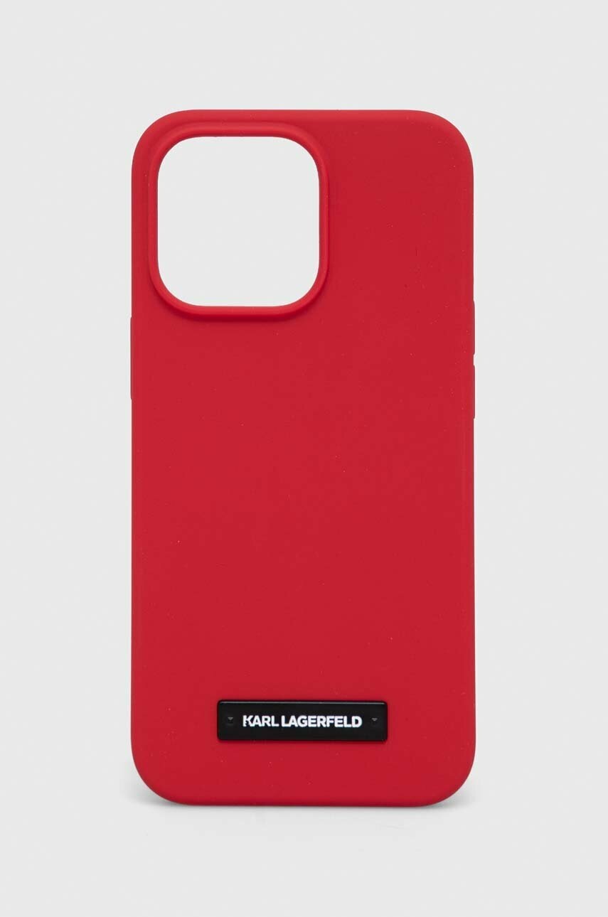 

Кейс за телефон Karl Lagerfeld iPhone 13 Pro/ 13 6,1'' в червено, Червен