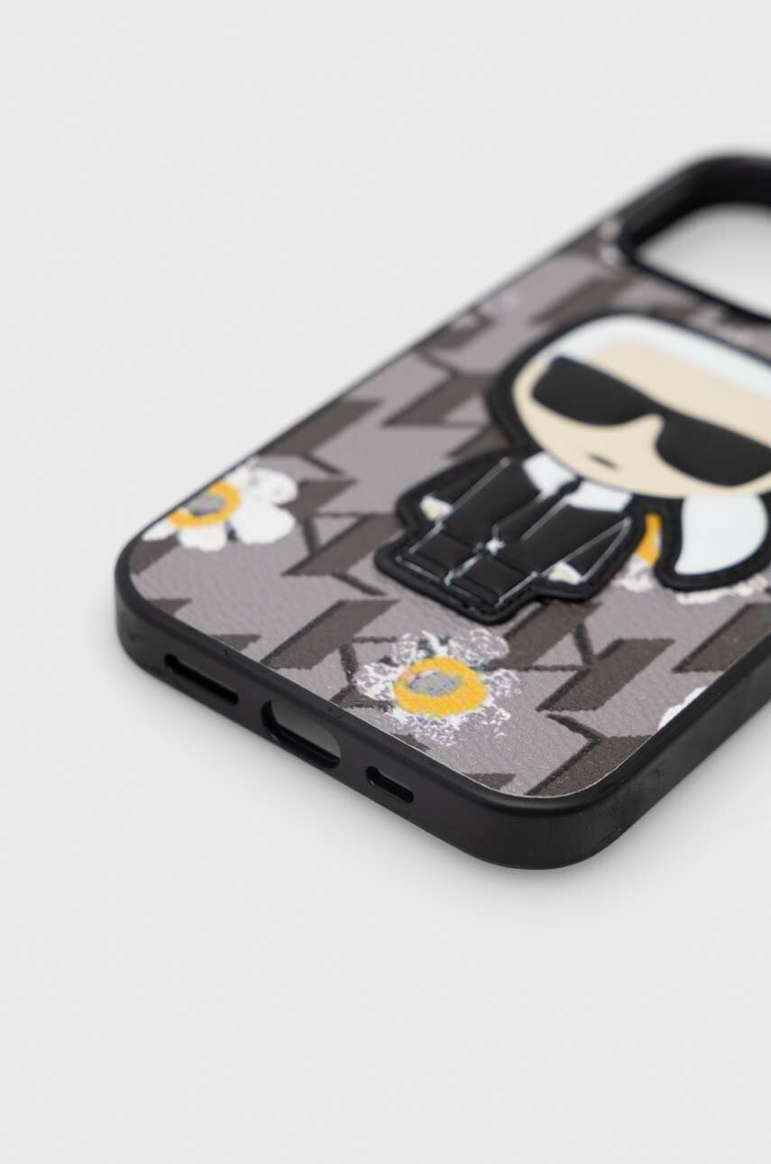 

Чехол на телефон Karl Lagerfeld iPhone 13 Pro / 13 6,1" цвет серый