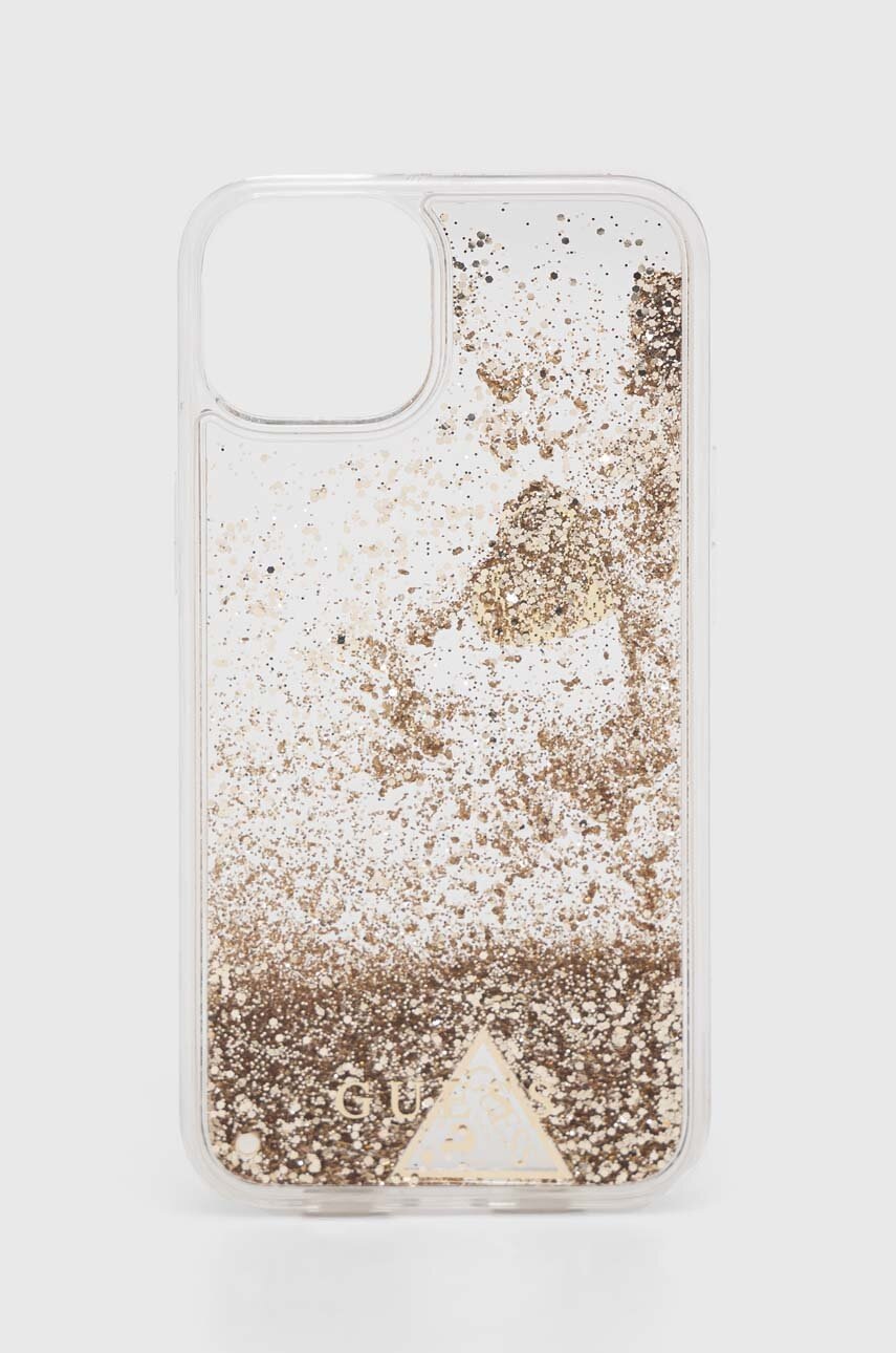

Чохол на телефон Guess iPhone 14 6,1'' колір золотий