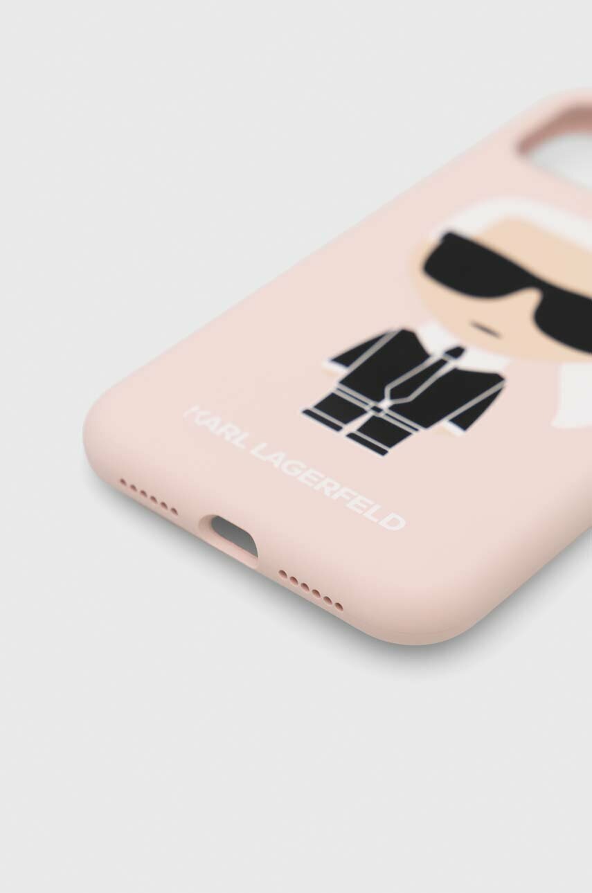 

Чохол на телефон Karl Lagerfeld iPhone 11 6,1" колір рожевий