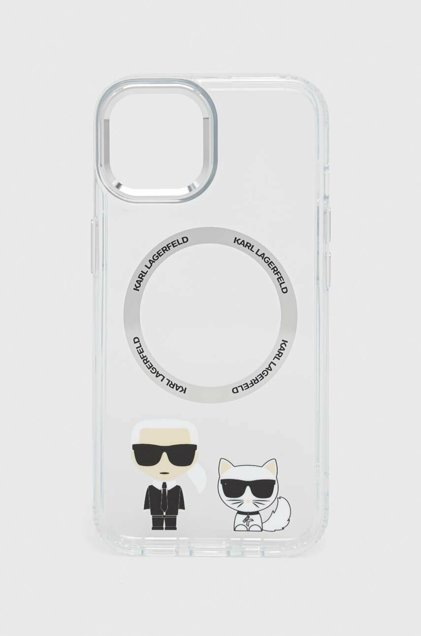 

Чохол на телефон Karl Lagerfeld iPhone 14 6,1'' колір прозорий