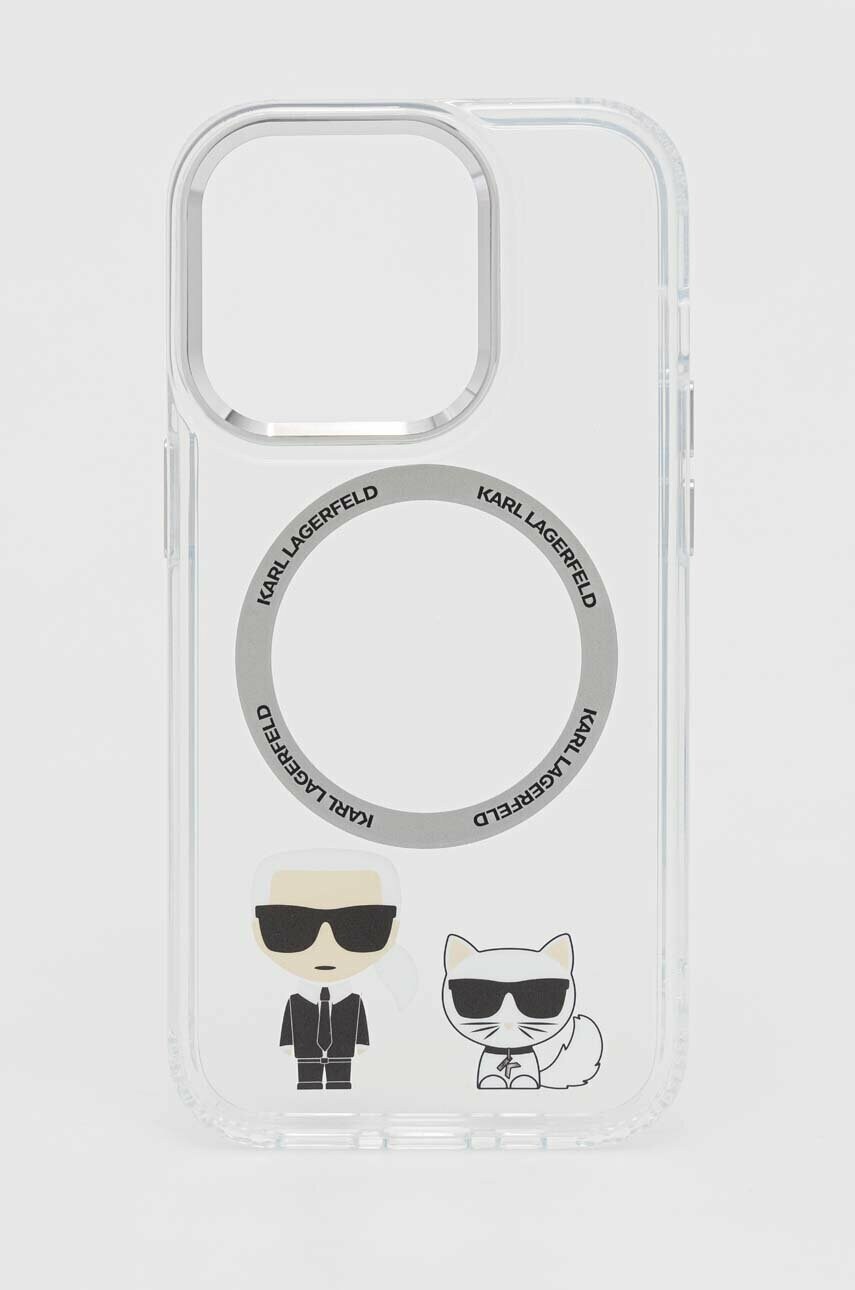 

Чехол на телефон Karl Lagerfeld iPhone 14 Pro 6,1'' цвет прозрачный