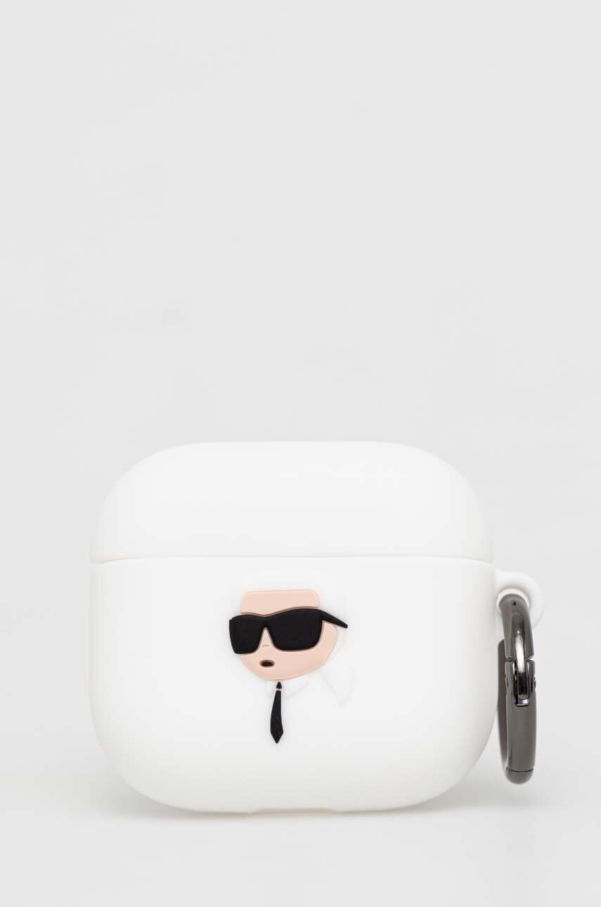 

Чехол на airpods Karl Lagerfeld AirPods 3 цвет белый