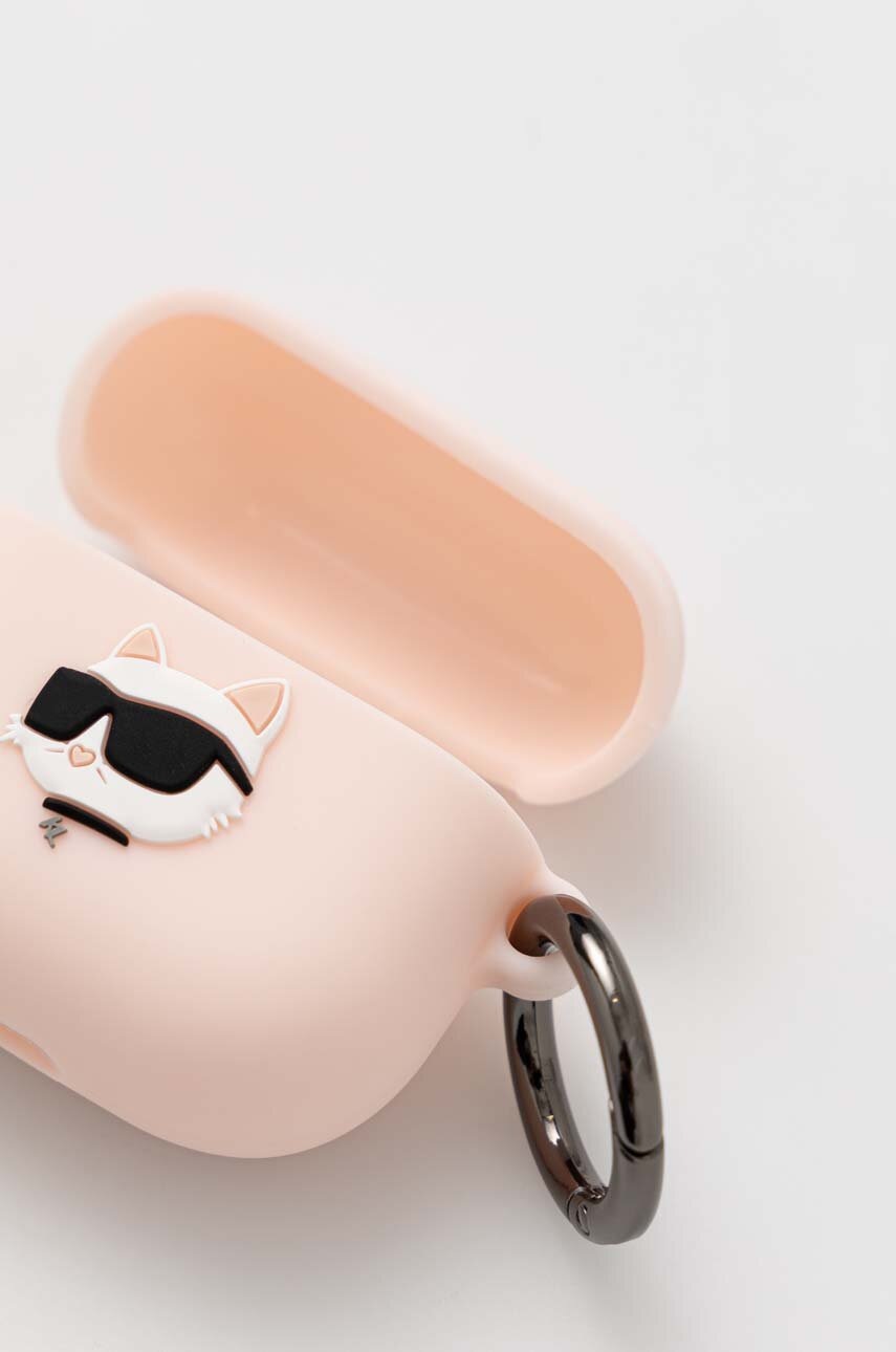 

Чехол на airpods Karl Lagerfeld AirPods 3 cover цвет розовый