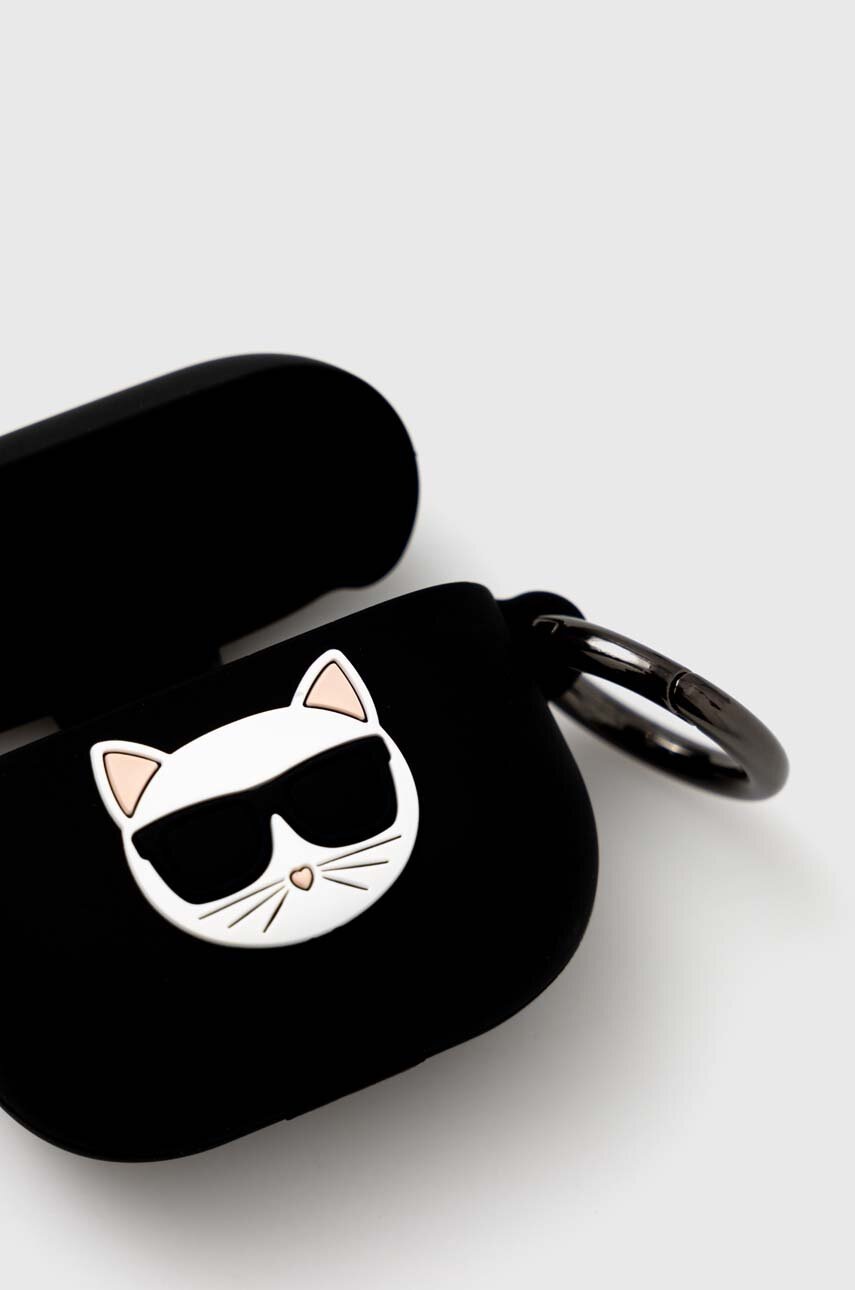 

Чохол для airpods Karl Lagerfeld AirPods 3 cover колір чорний
