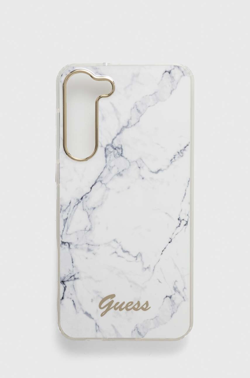 

Чохол на телефон Guess S23+ S916 колір білий