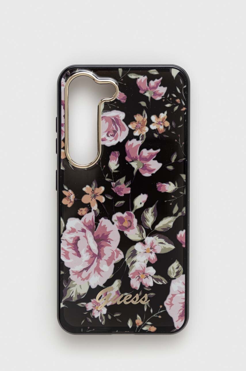 

Кейс за телефон Guess Samsung Galaxy S23 в черно, Черен