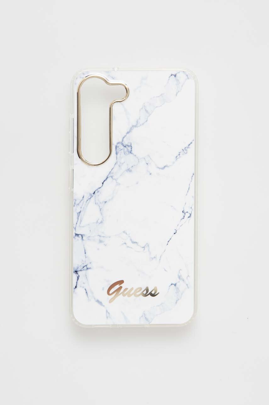 

Кейс за телефон Guess S23 S911 в бяло, Бял