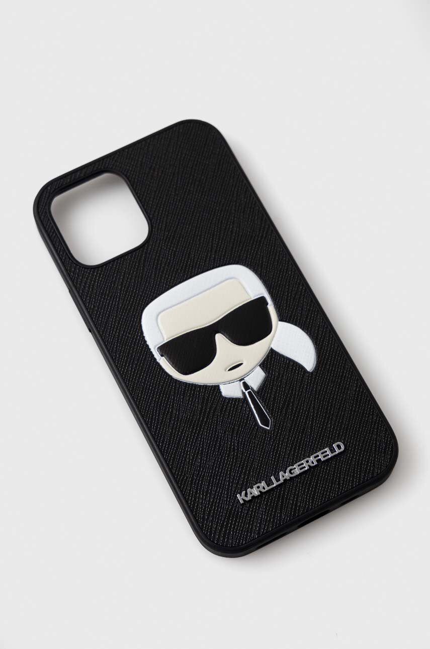 

Чохол на телефон Karl Lagerfeld iPhone 12/12 Pro 6,1" колір чорний