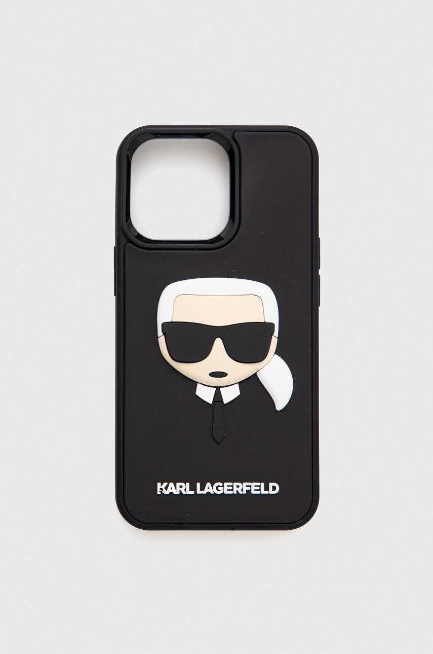 

Чехол на телефон Karl Lagerfeld iPhone 13 Pro / 13 6,1" цвет чёрный