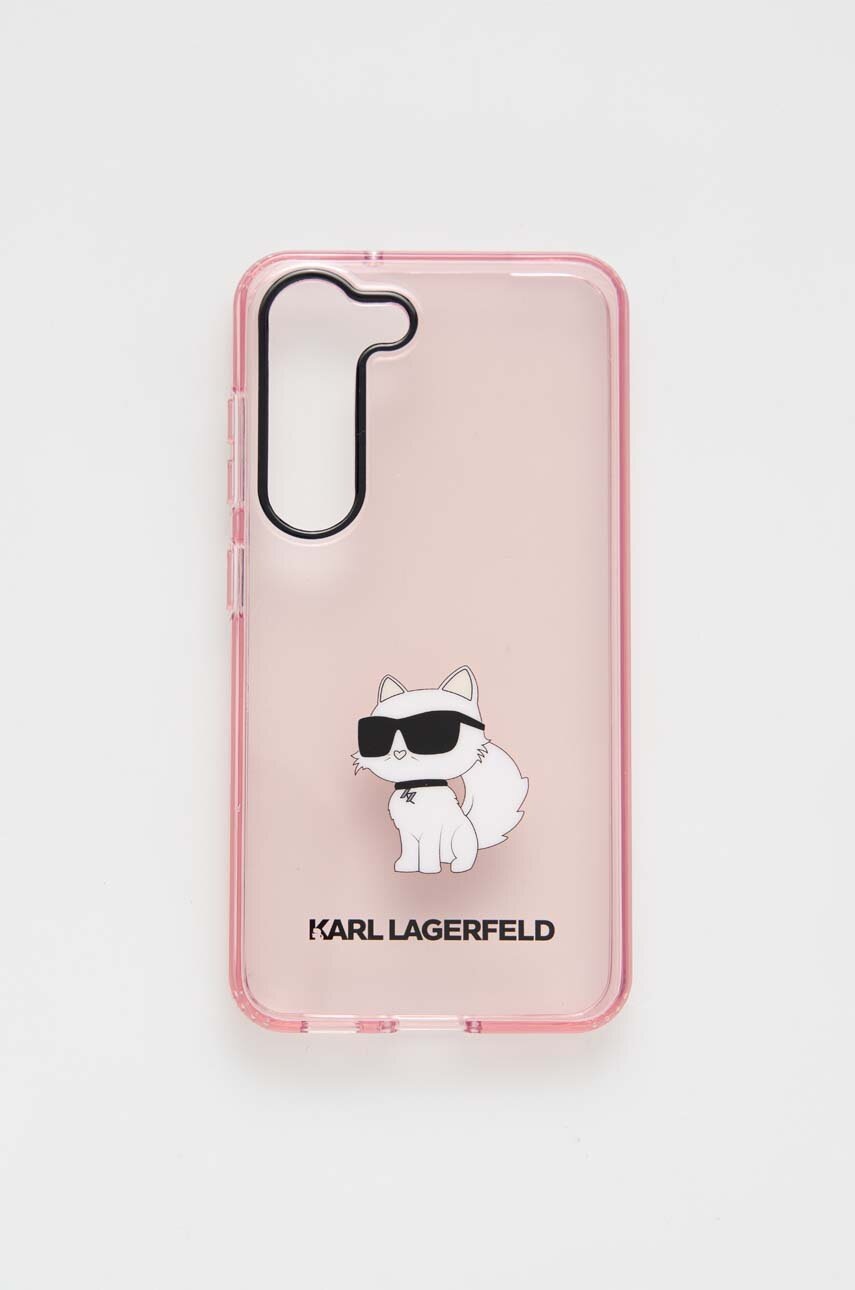 

Кейс за телефон Karl Lagerfeld Samsung Galaxy S23 в розово, Розов