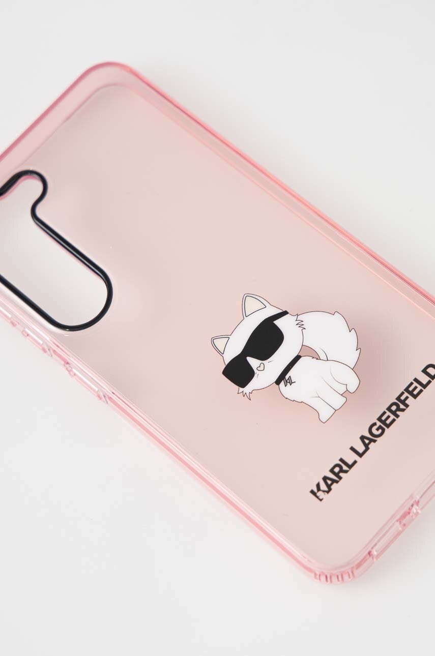 

Чохол на телефон Karl Lagerfeld Samsung Galaxy S23 колір рожевий