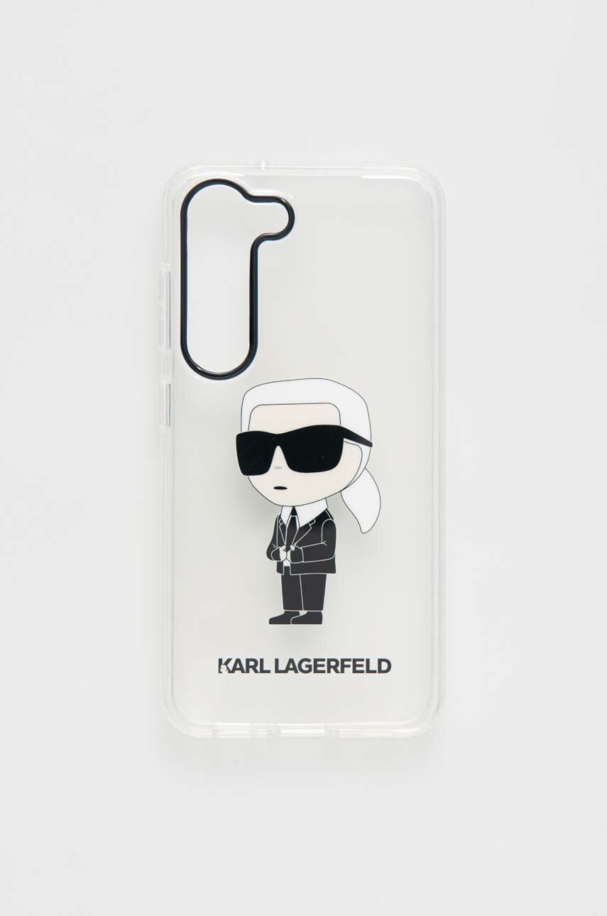

Кейс за телефон Karl Lagerfeld Samsung Galaxy S23 в прозрачен цвят
